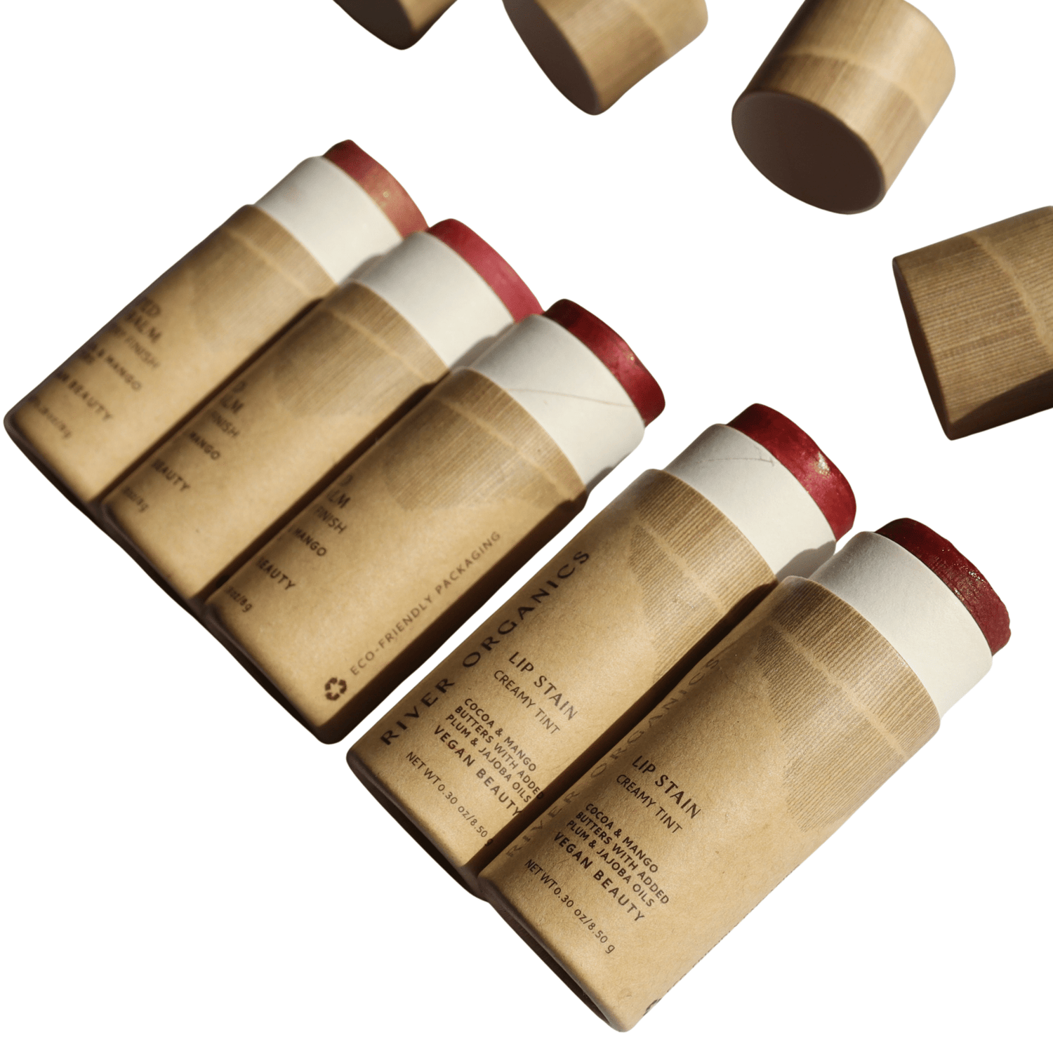 Tinted Organic Lip Balms - River Organics