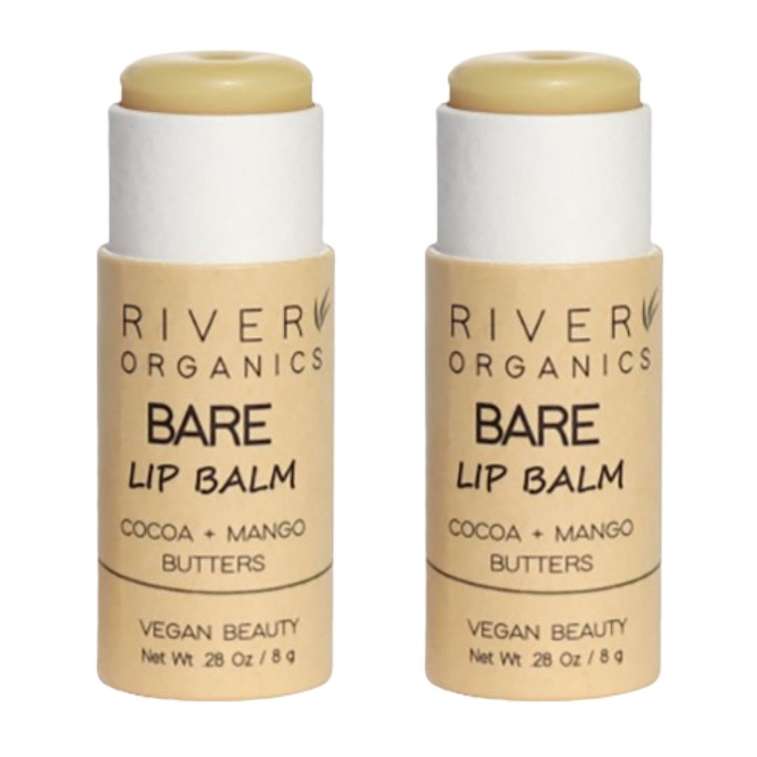 Set of 2 Lip Balms or Lip Stains - River Organics