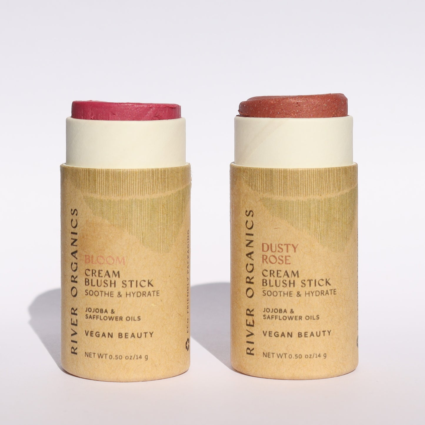 Creamy Vegan Blush Sticks | Set of 2 Mix & Match - River Organics
