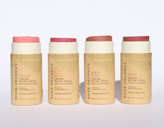 Creamy Vegan Blush Sticks | Set of 2 Mix & Match - River Organics
