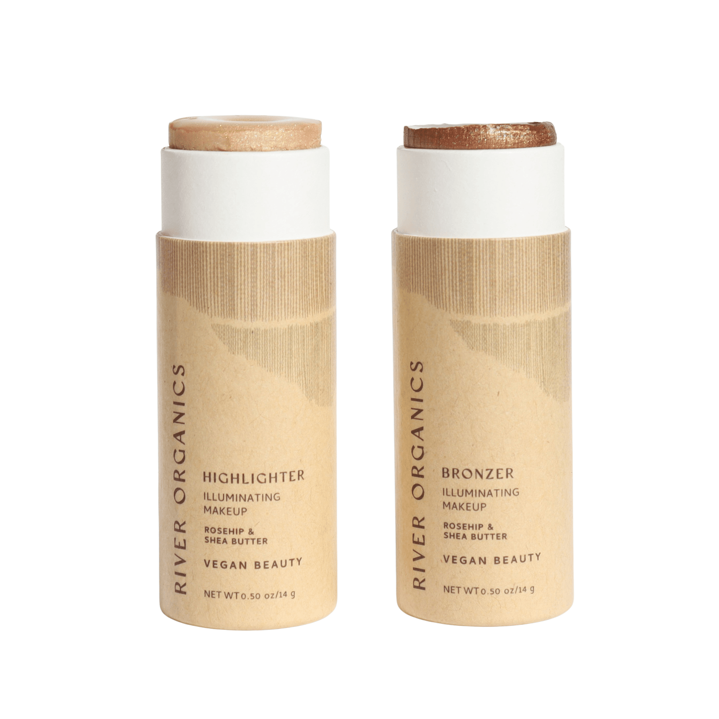 Highlighter and Bronzer Set - River Organics