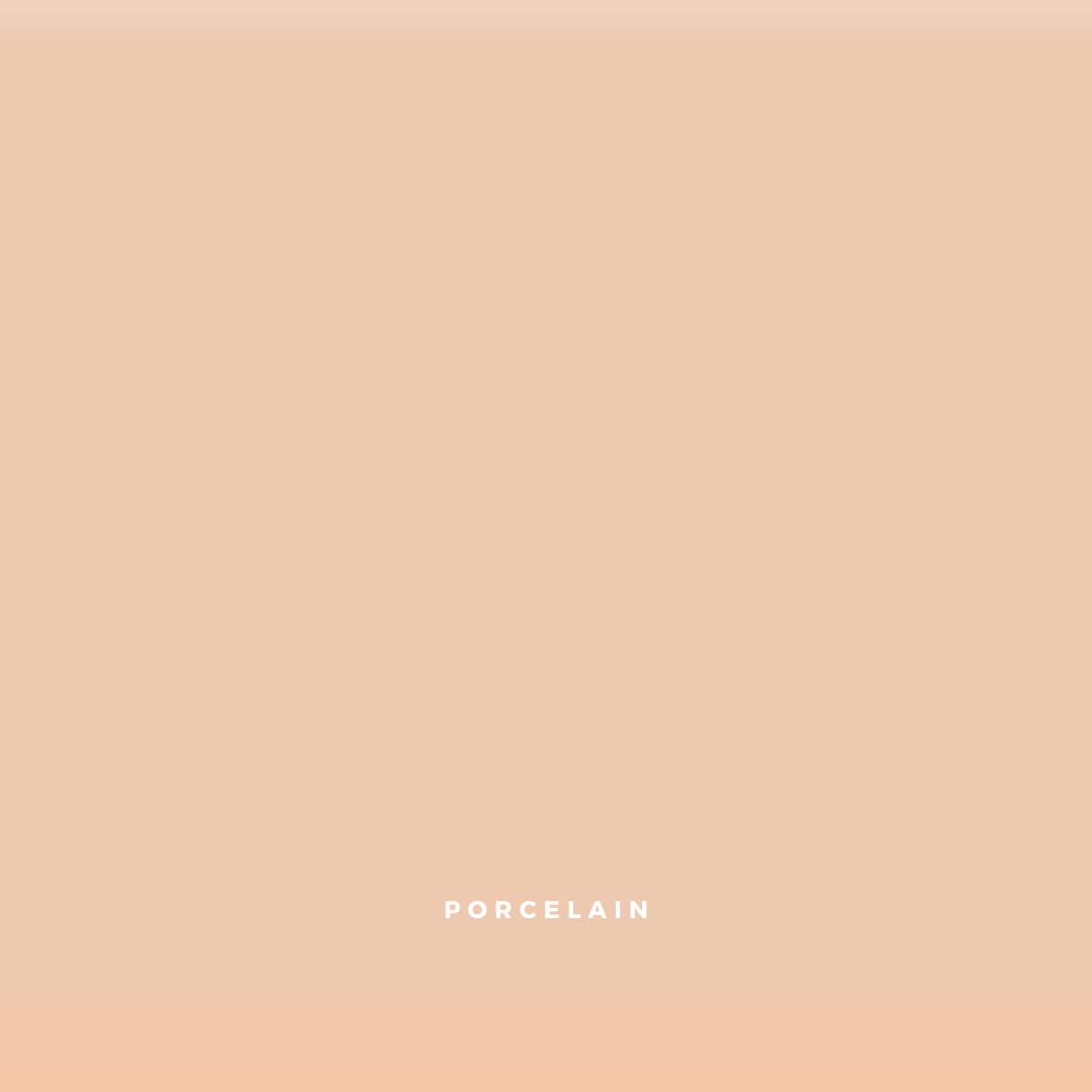 A solid, light peach background with a subtle gradient. "ZERO-WASTE VEGAN CONCEALER," inspired by River Organics' product, is centered at the bottom in small, white, uppercase letters.