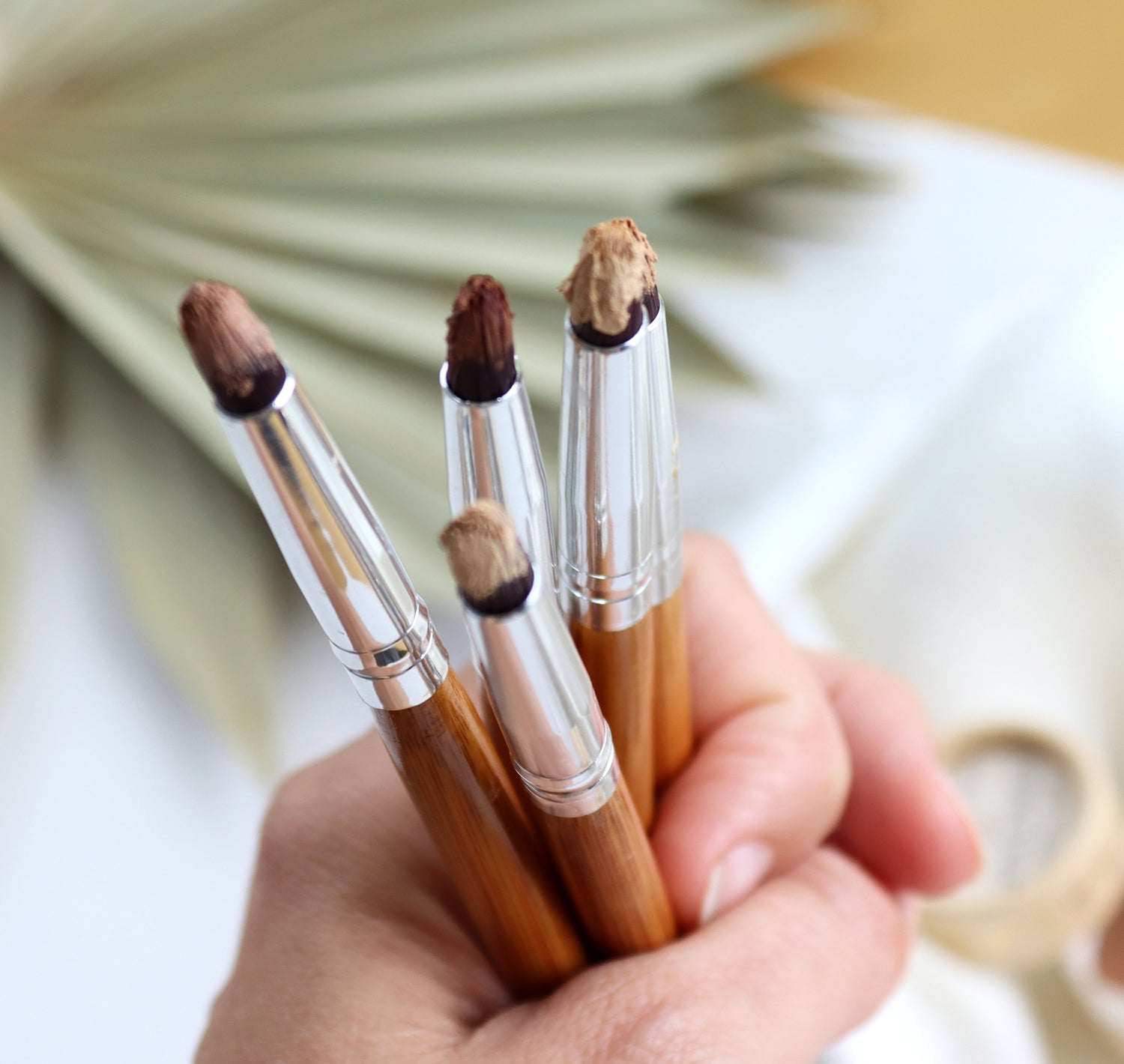 Sustainable Natural Wood Makeup Brushes - River Organics 